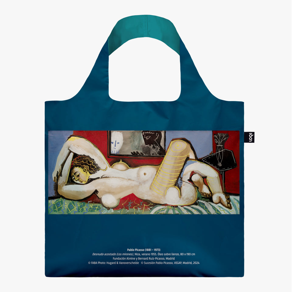 Foldable bag Reclining Nude (The Voyeurs)