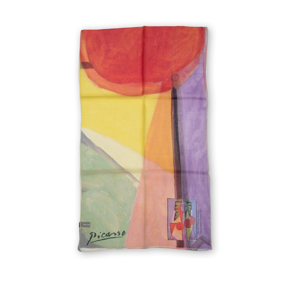 Silk scarf. Woman in an Armchair by Picasso