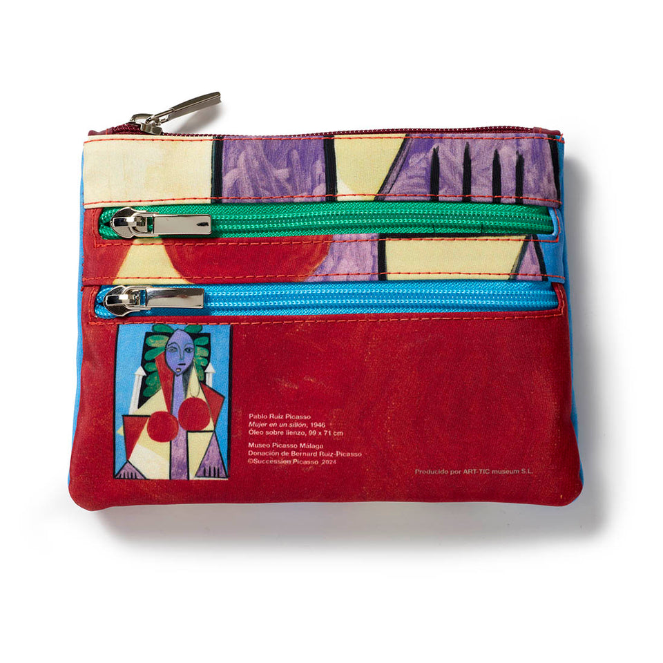 Toiletry Bag. Woman in an Armchair by Picasso
