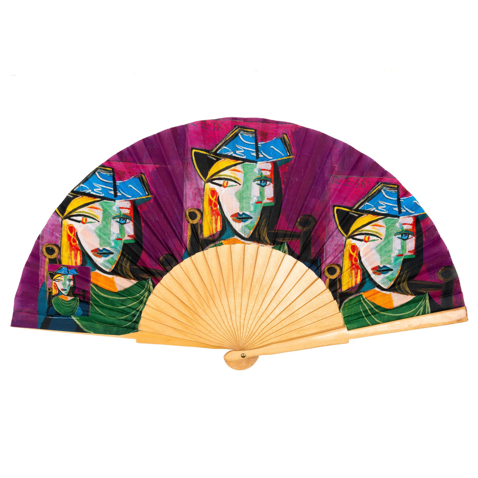 Fan Woman with Hat by Picasso