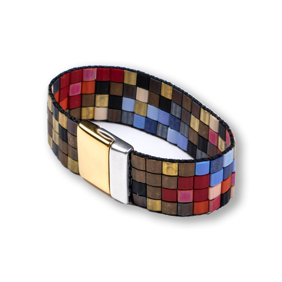 Crystal bracelet by Elisa Venegas