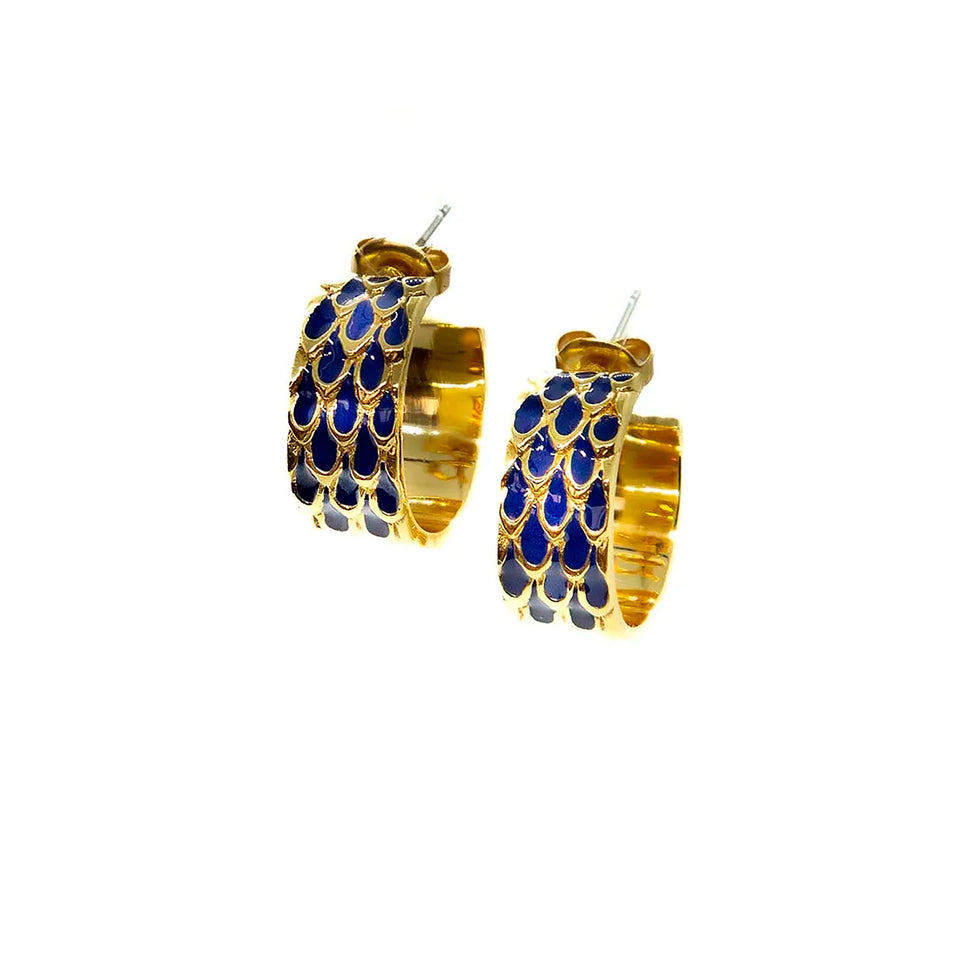 Pendientes Escamas