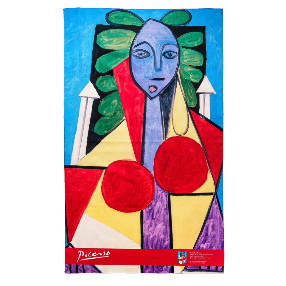 Towel. Woman in an Armchair by Picasso