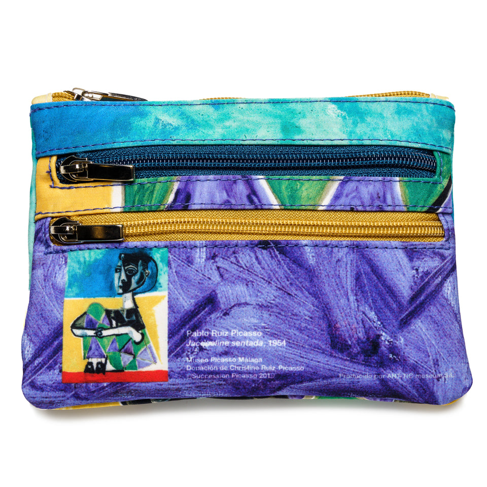 Toiletry bag. Jacqueline Seated by Picasso