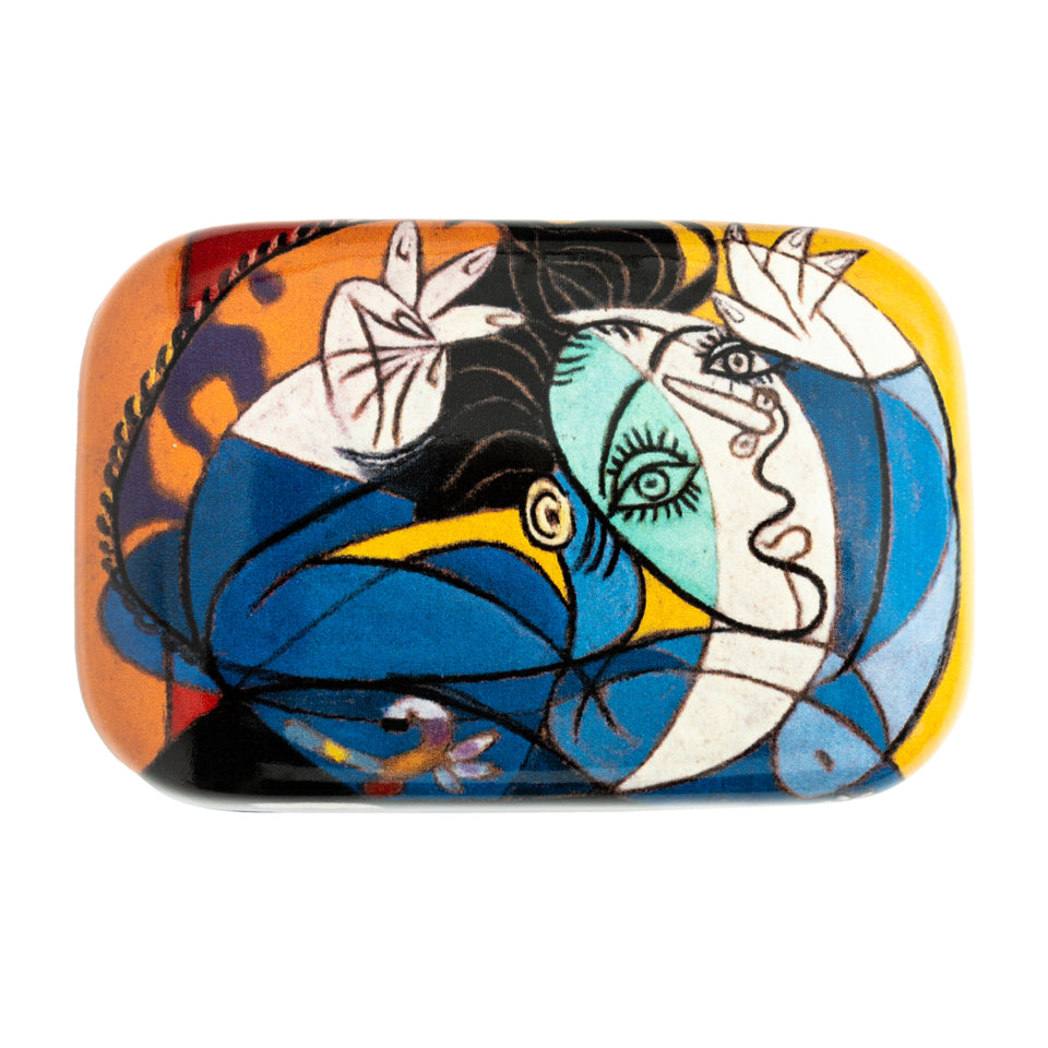 Picasso Mini Travel Case Woman with Raised Arms
