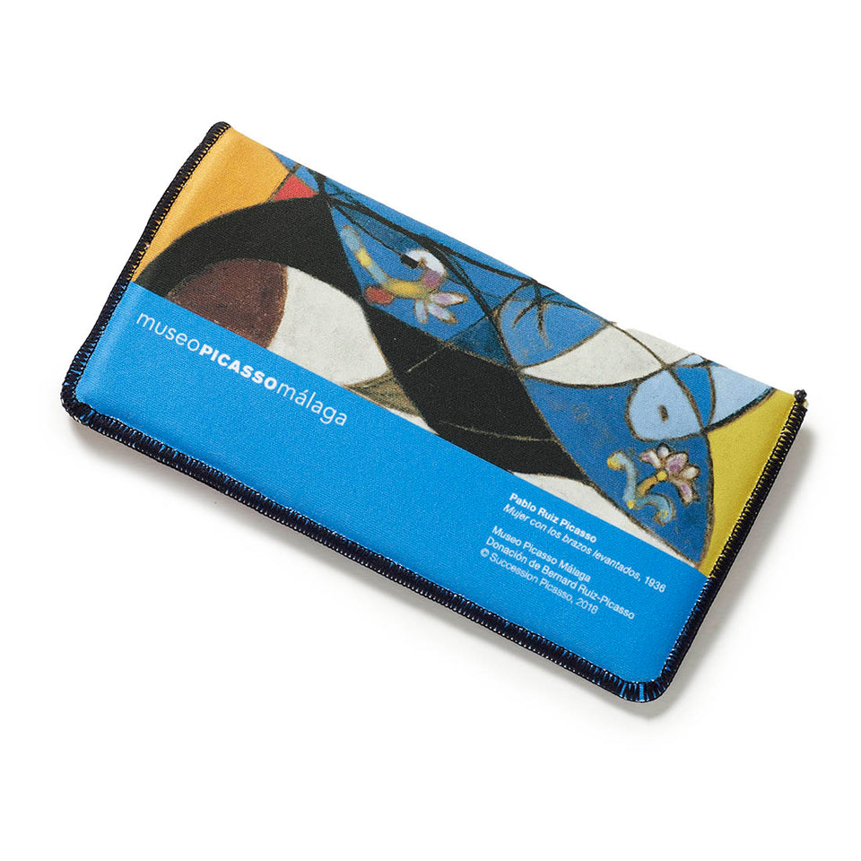 Flexible Glasses Case Woman with raised arms