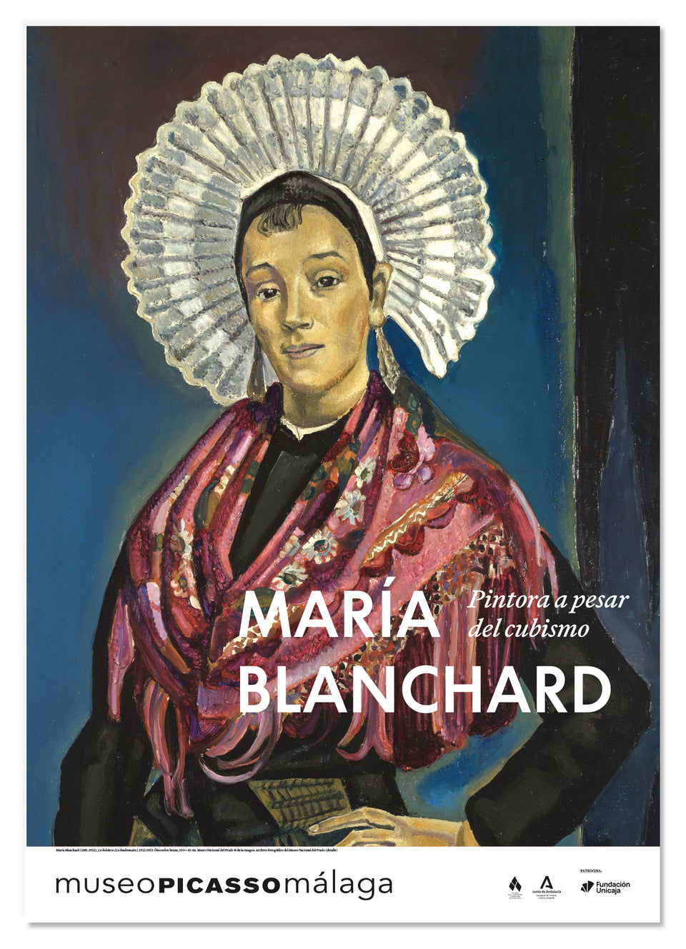 Cartel exposición María Blanchard. Pintora a pesar del cubismo