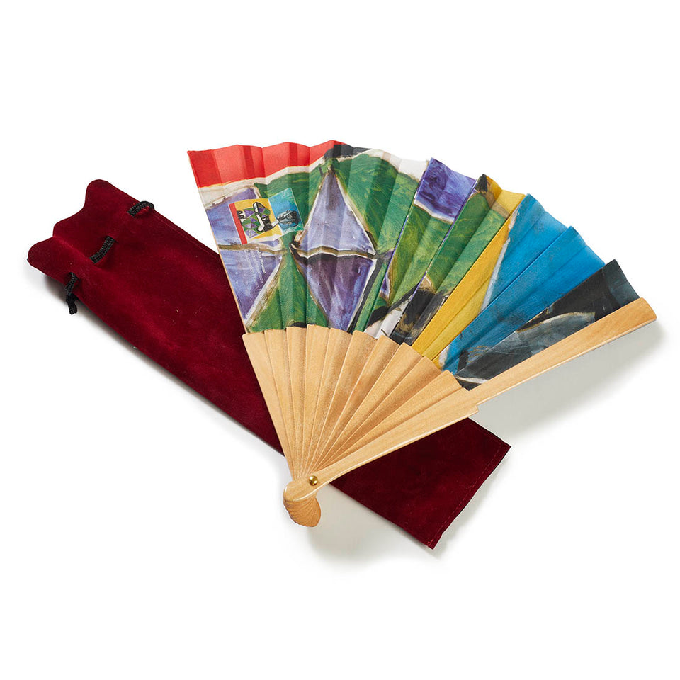 Abanico Picasso Jacqueline sentada