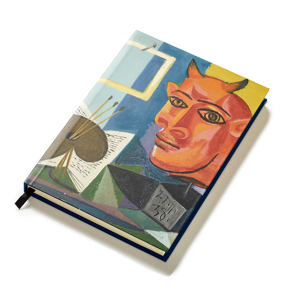 Cuaderno Picasso. Bodegón con minotauro y paleta
