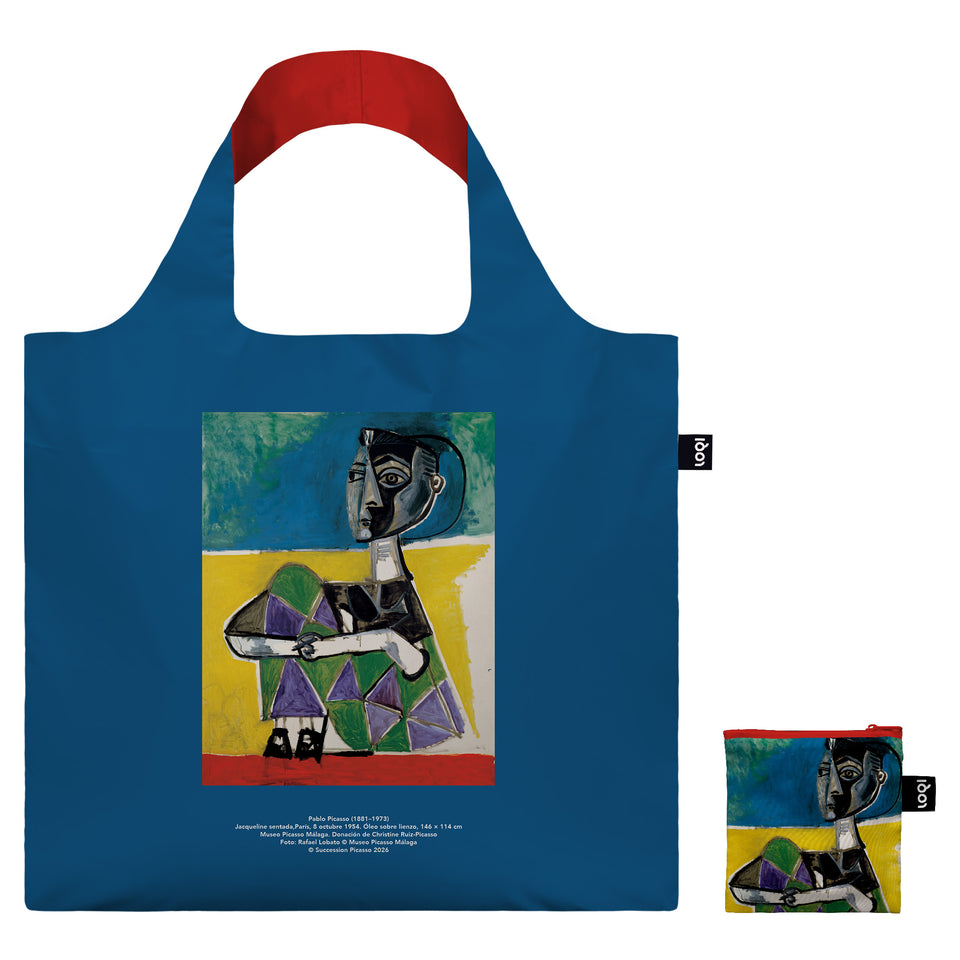 Bolsa plegable Jacqueline sentada