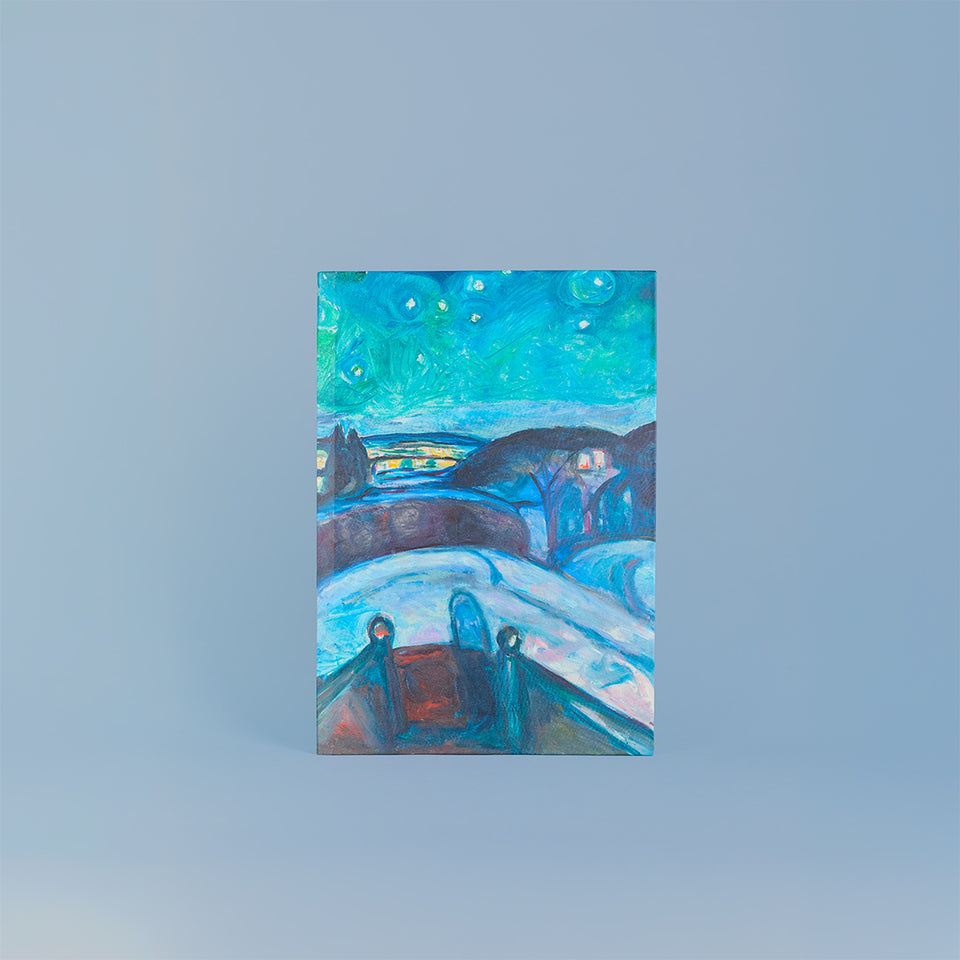 Cuaderno Munch Noche estrellada