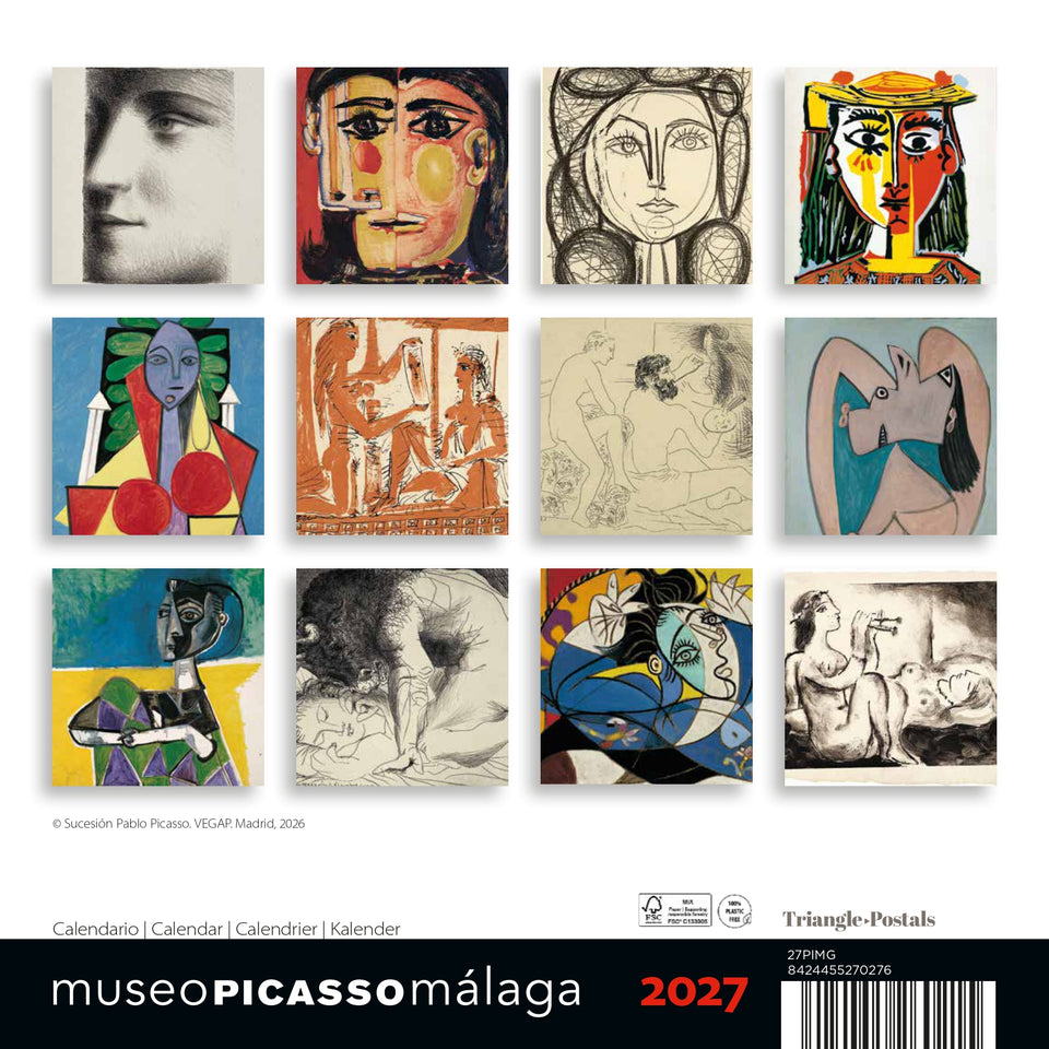 Picasso Calendar 2026