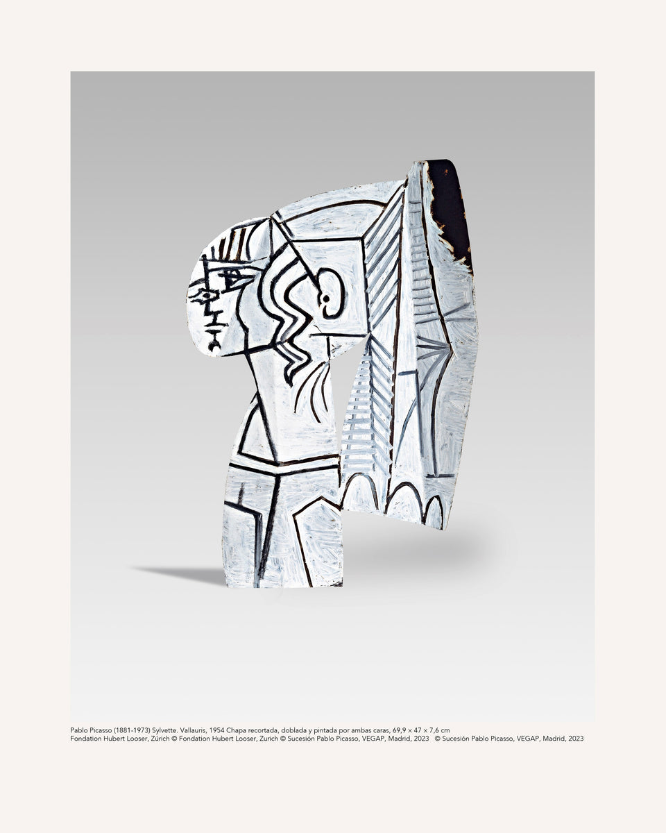 Print. Picasso Sculptor Sylvette