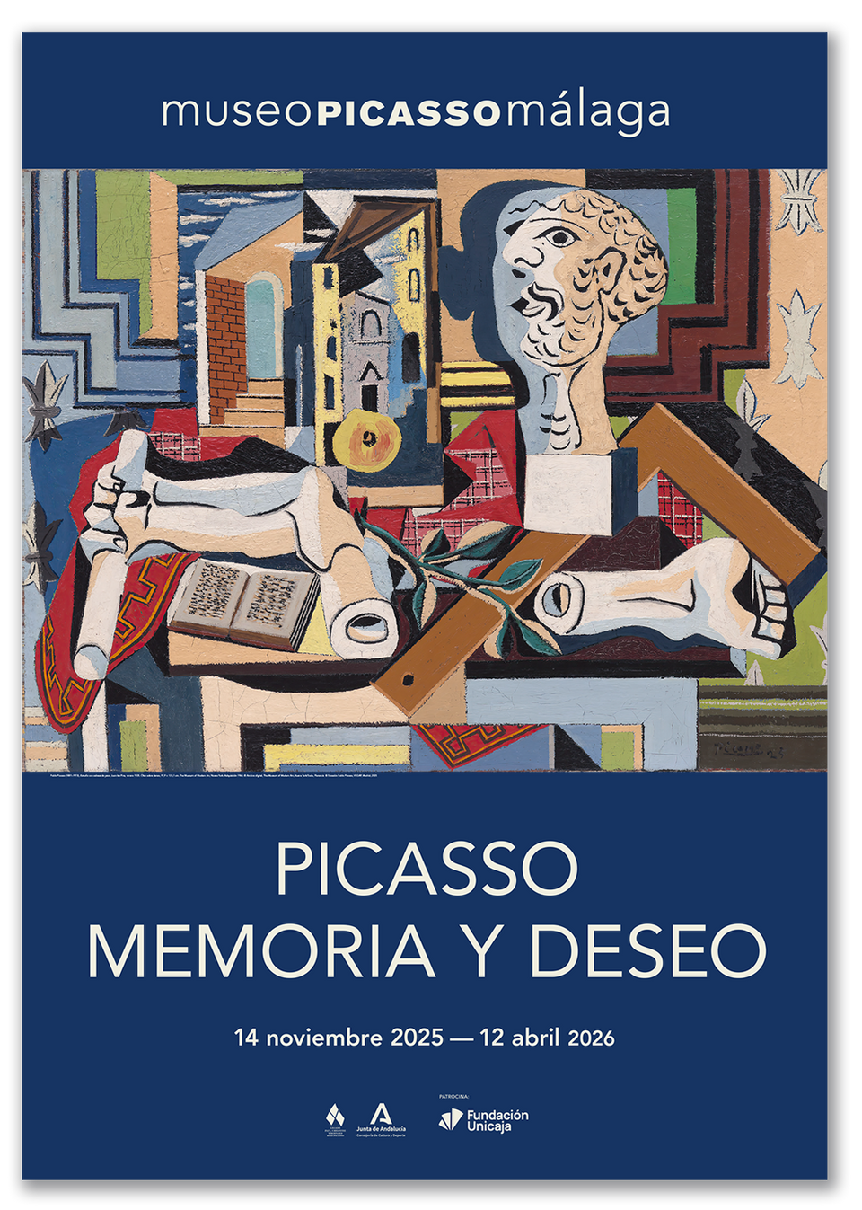 Cartel Exposición Picasso. Memoria y Deseo