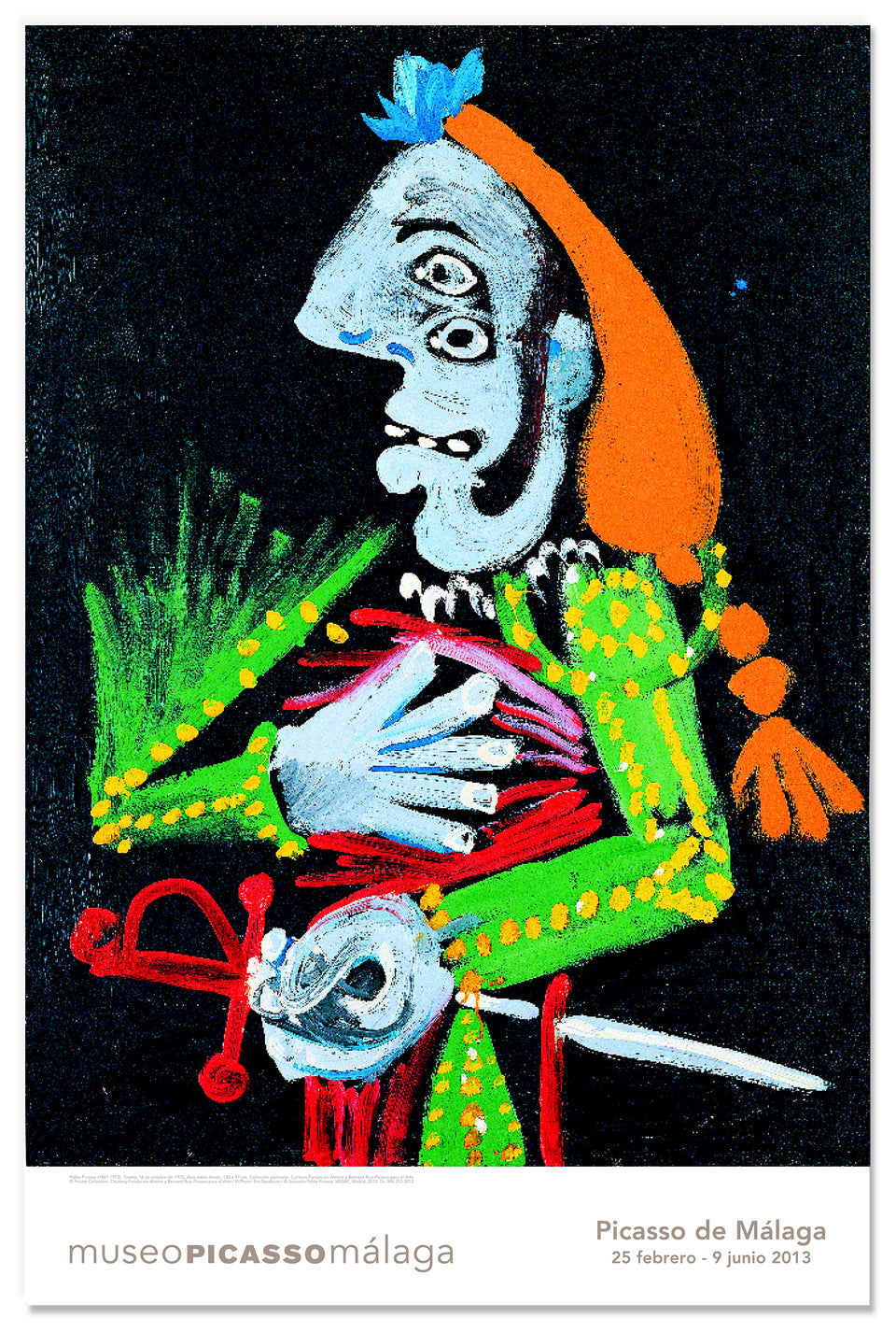 Poster. Bullfighter by Picasso