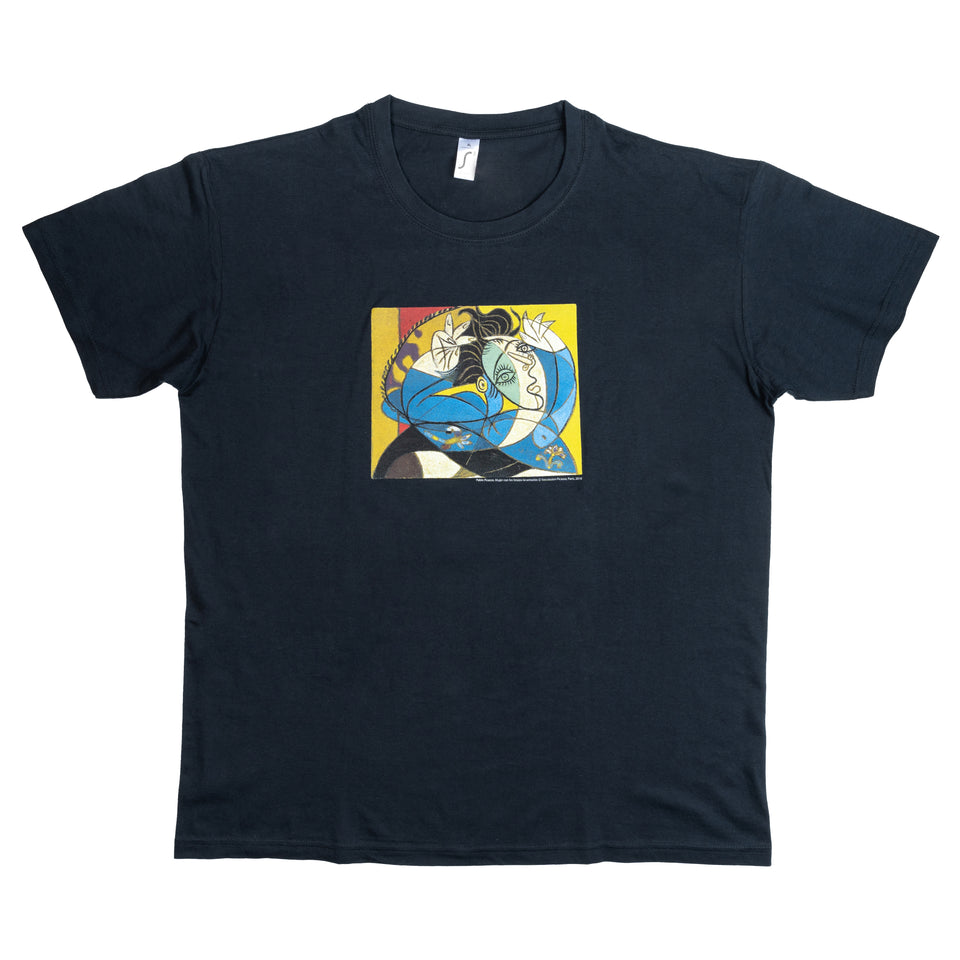 Camiseta Picasso Mujer con los brazos levantados
