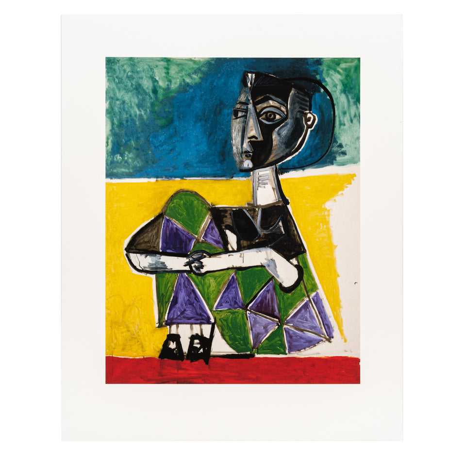 Lámina Picasso Jacqueline sentada
