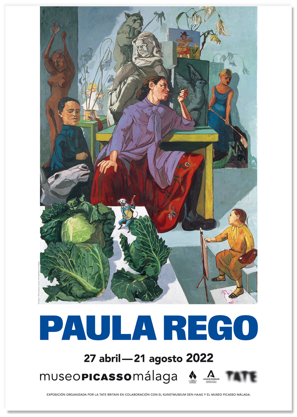Cartel Exposición Paula Rego